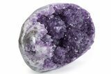 Sparkly Purple Amethyst Geode - Uruguay #357223-2
